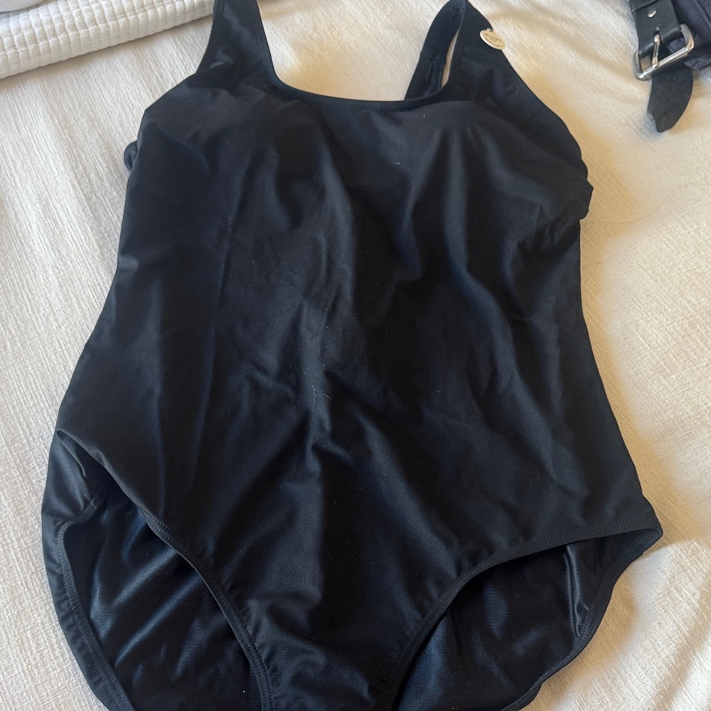 Classic Black Women's One Piece Swimsuit